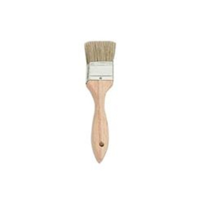 Pastry Brush, 1.5 Flat, Boar