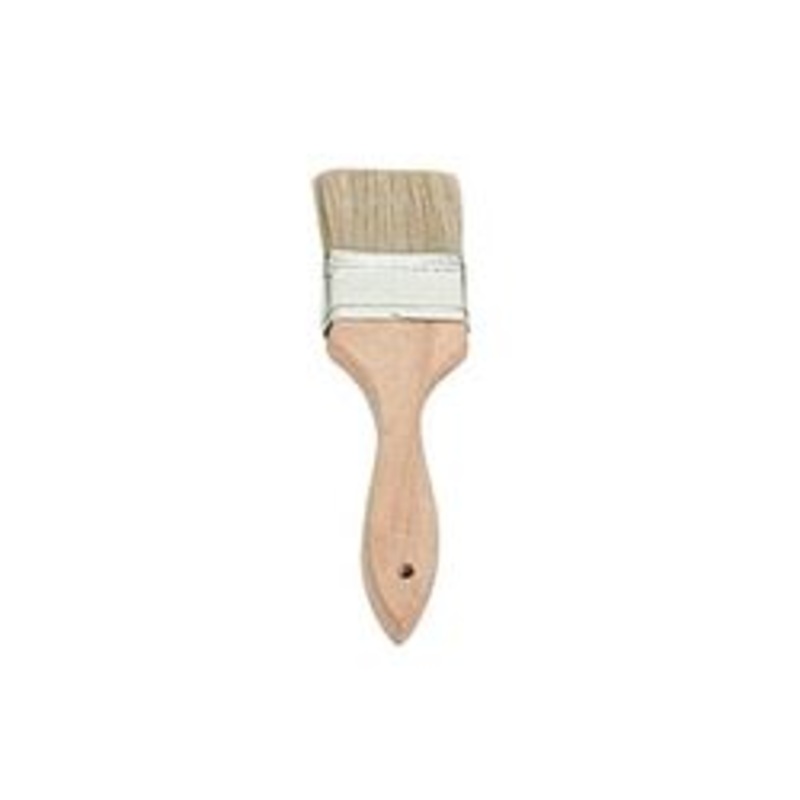 Pastry Brush, 2 Flat, Boar