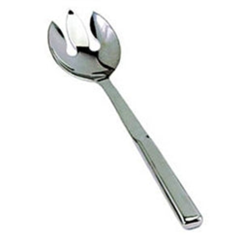 Salad Spoon Notched 11-3/4