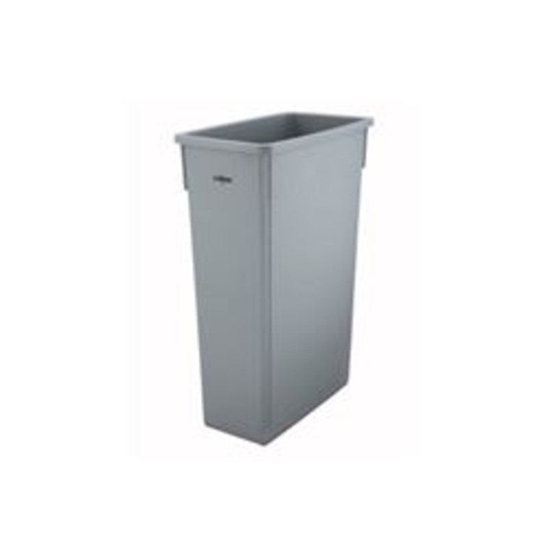 Slender Trash Can 23 Gal Grey
