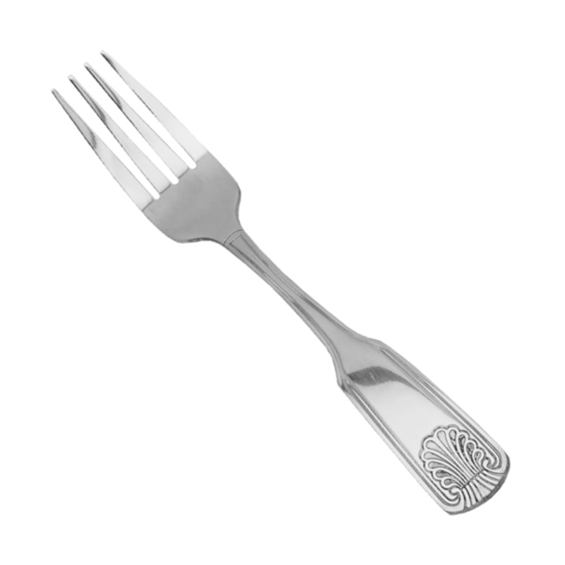 Shell Pattern Dinner Fork