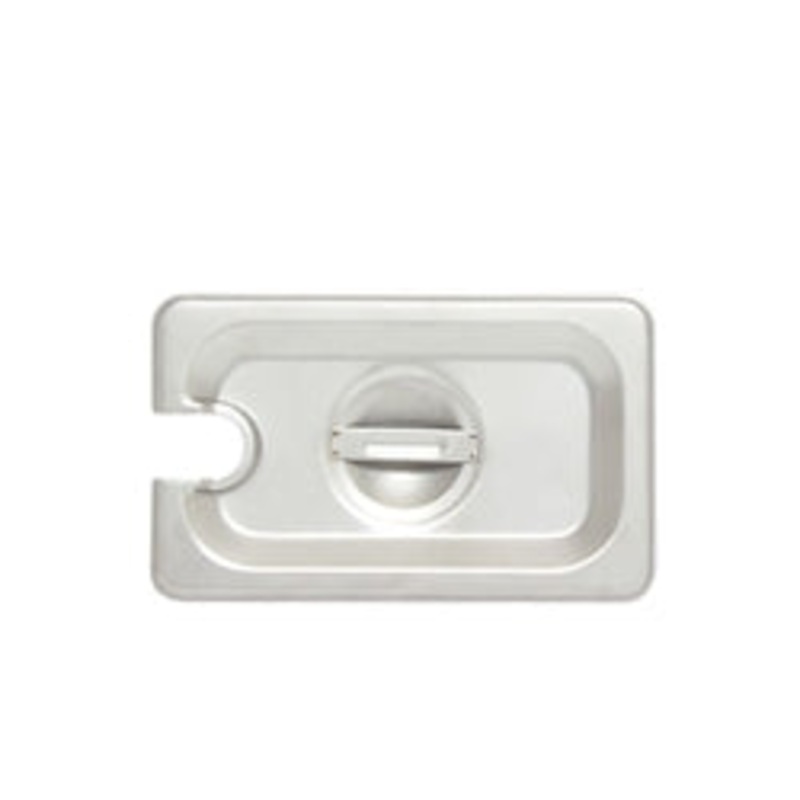 Steam Pan Cover 1/9 Sltd w/Hdl