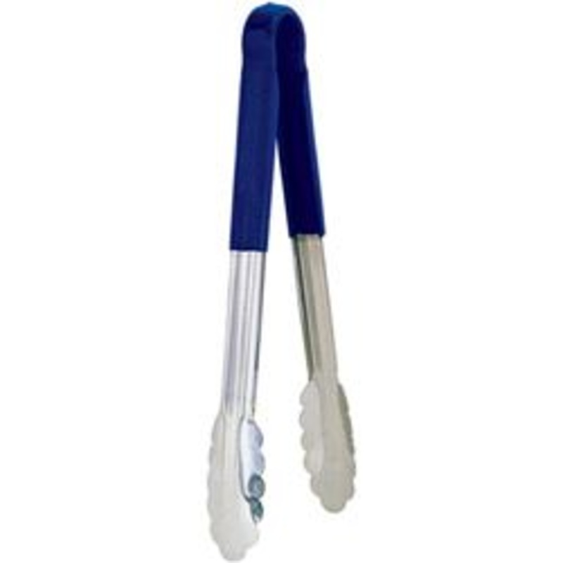 Tong, 12 w/Plastic Hndl Blue