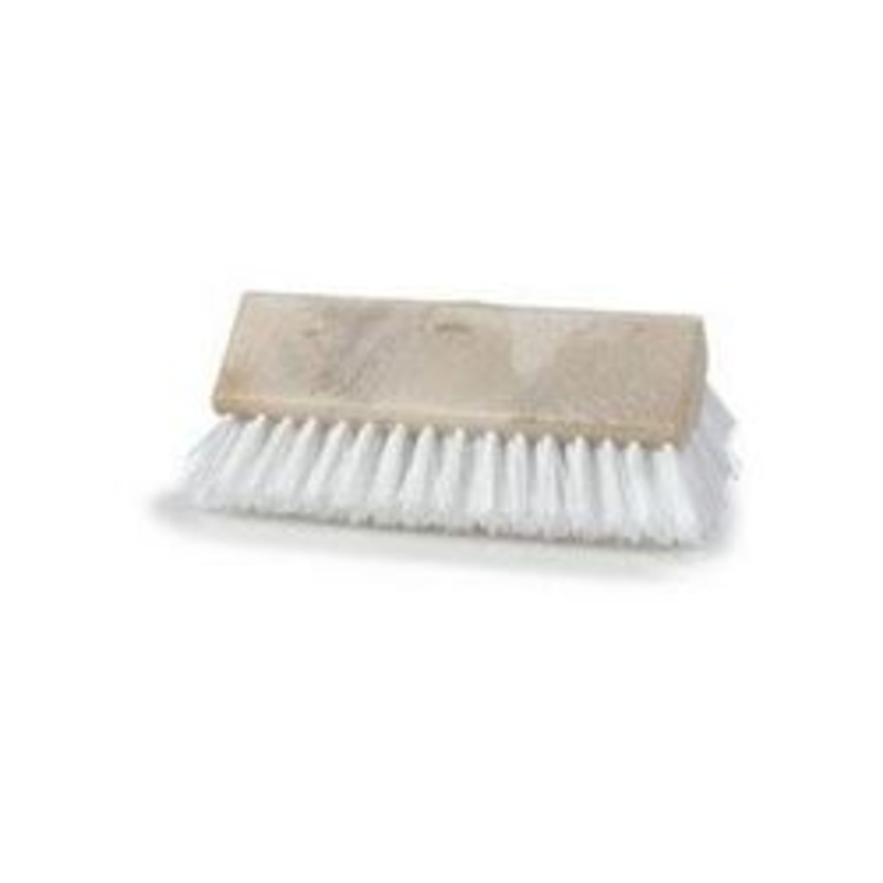 Carlisle – Broom, 10 Hi-Lo Floor Scrub Brush – White – 40423EC02
