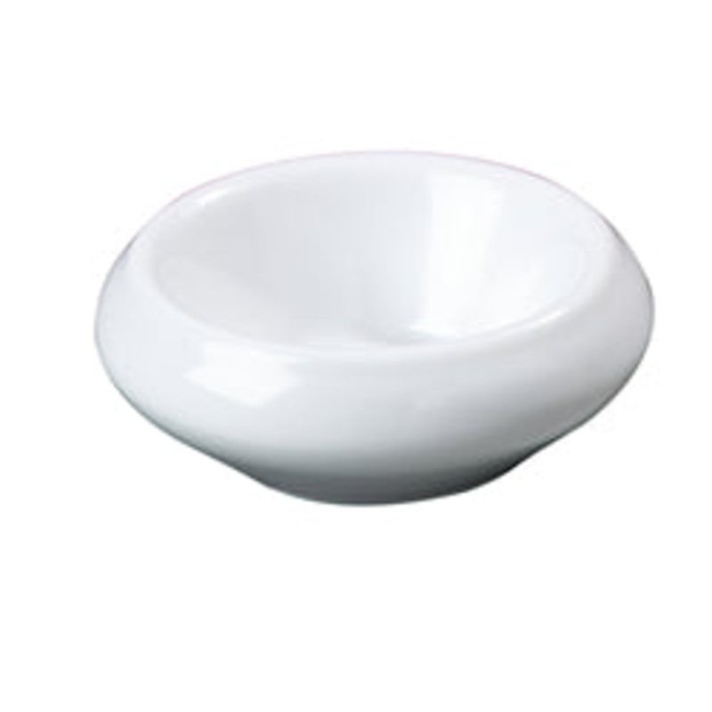 Carlisle Butter Dish 1oz Melamine White – 85502