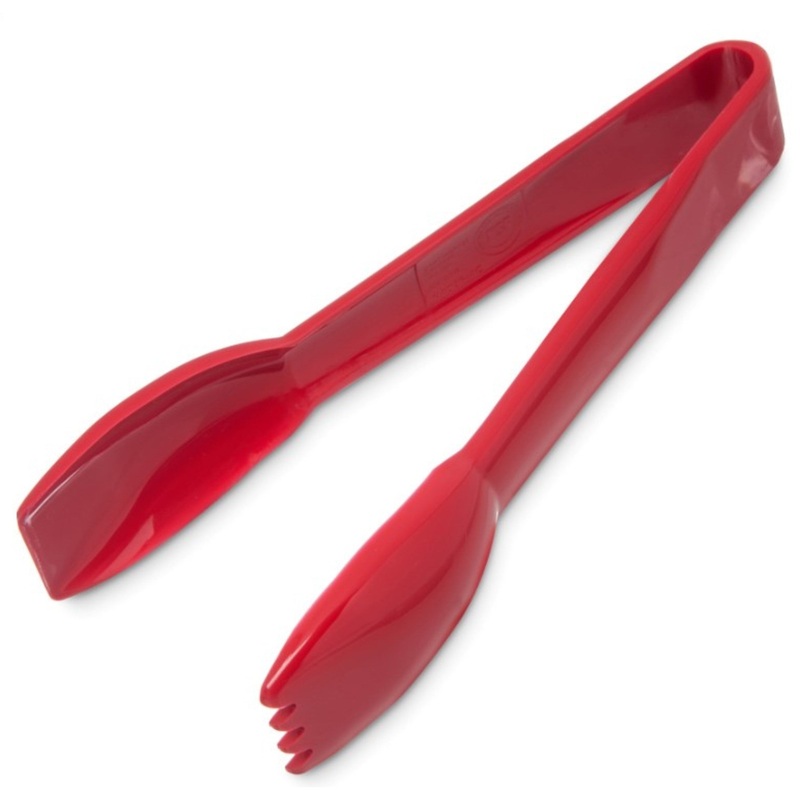 Carlisle Salad Tong Red 6 HH Plastic – 460605