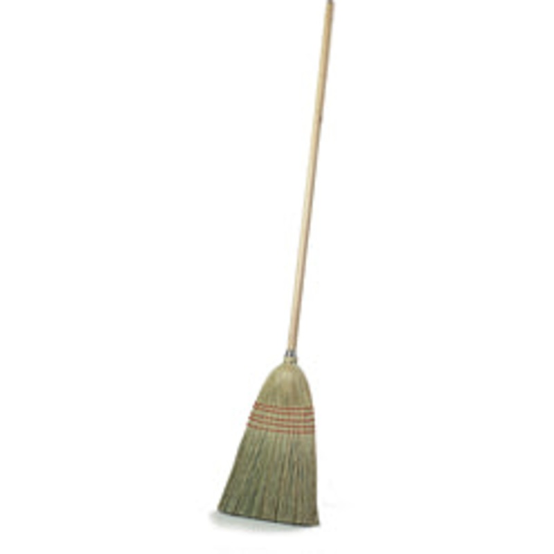 Carlisle Sparta Parlor Broom, 55, 100% Natural Corn Blend, Straw – 41352