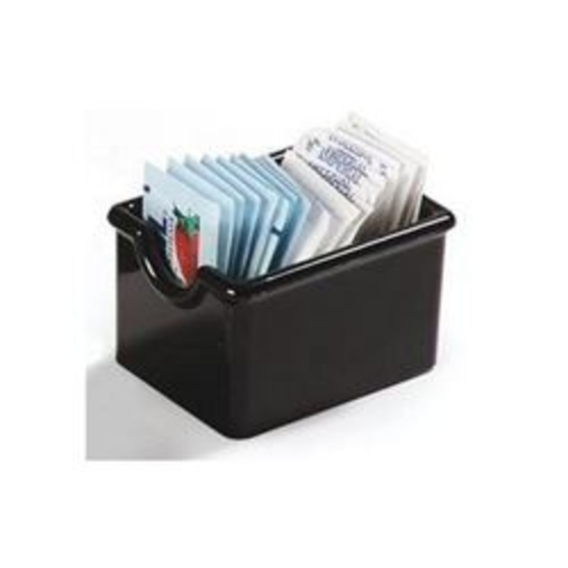 Carlisle – Sugar Caddy, Plastic – Black – 455003
