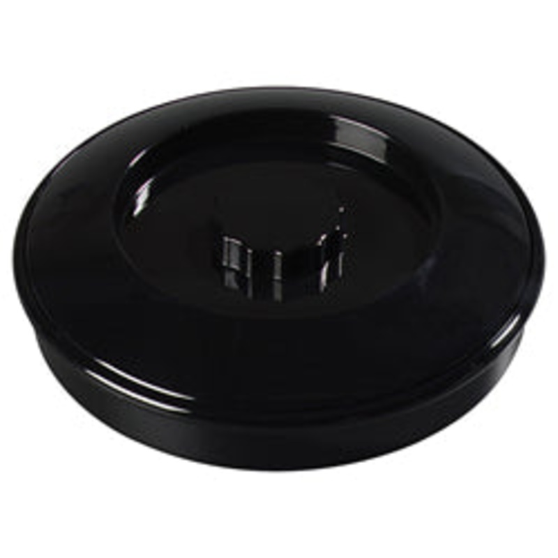 Carlisle Tortilla Server W/Lid, 7-1/2 Black Polypropylene – 0475-03