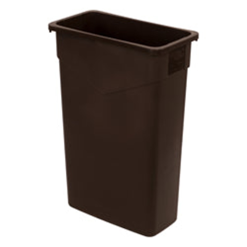 Carlisle Trimliner trash Container 23 Gallon Brown – 34202369