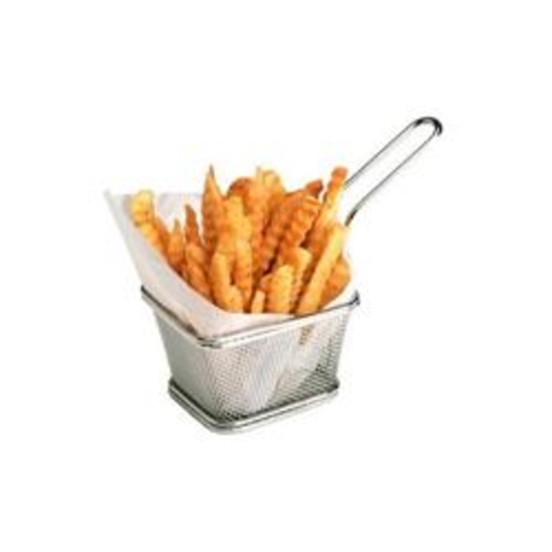 Clipper Mill Serving Basket,Mini Fry – Stainless Steel – 4-81860