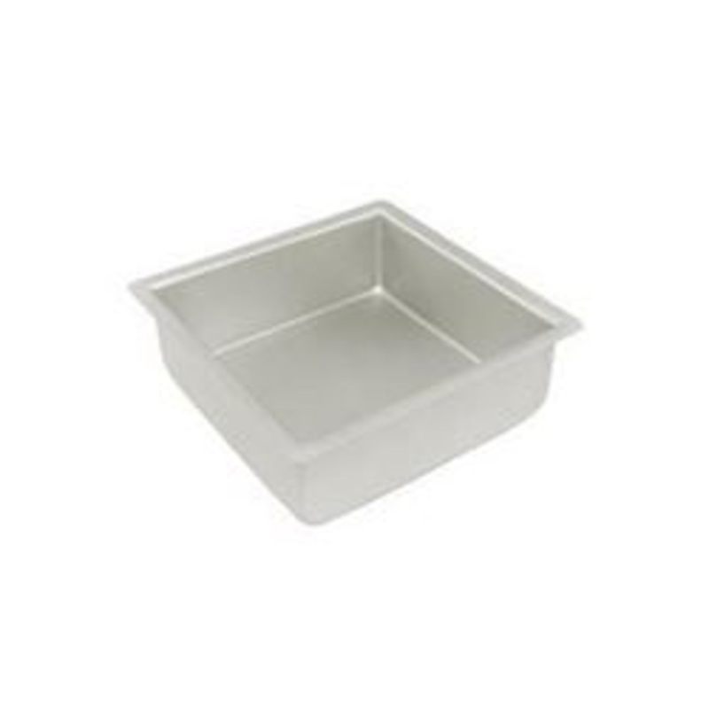 Fat Daddios – Cake Pan, Square 12 x 12 x 2 – Anodized Aluminum – PSQ-12122