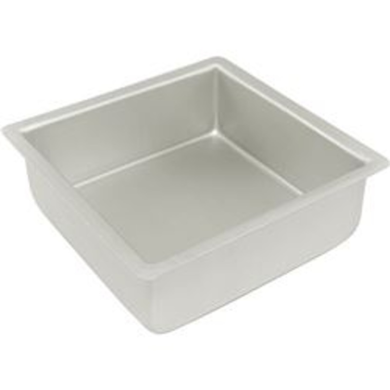 Fat Daddios – Cake Pan, Square 8 x 8 x 2 – Anodized Aluminum – PSQ-882