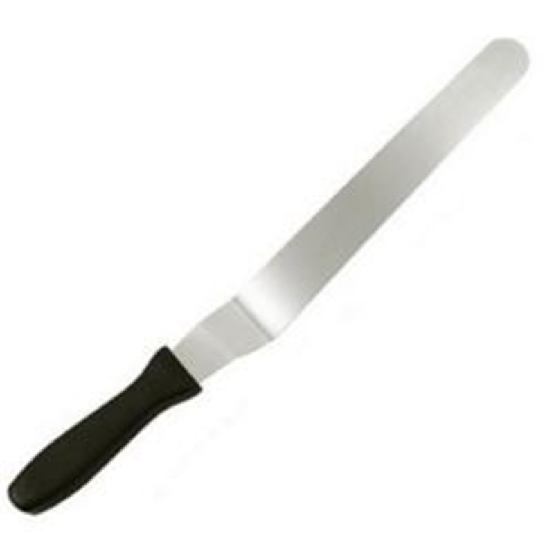 Fat Daddios – Icing Spatula, 10 Offset – Stainless Steel – SPAT-10OS