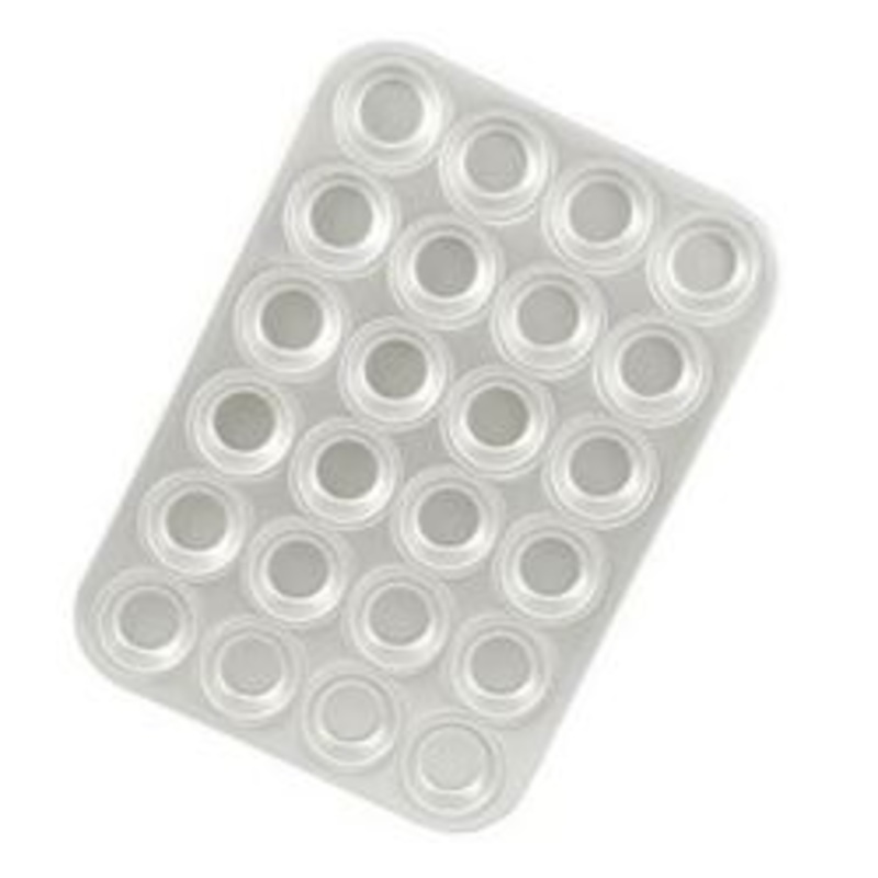 Fat Daddios – Mini Muffin Pan, 24 Cups Heavy Duty – Anodized Aluminum – MFN-MINI