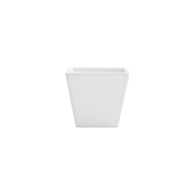 FOH Bowl, Porcelain Square 14oz – White – CS1D