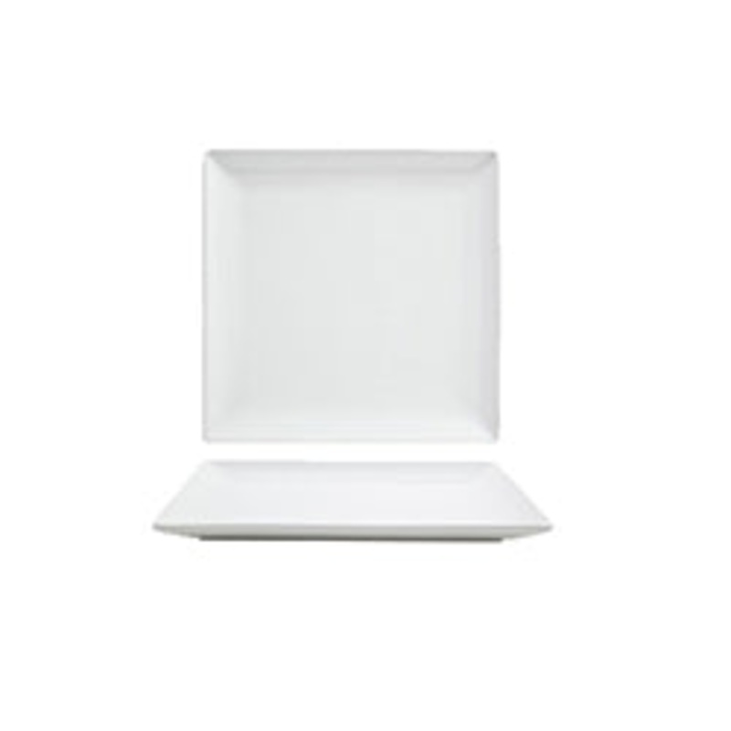 FOH Plate, Porcelain 6 1/2 x 6 1/2 White 1 – CS1D