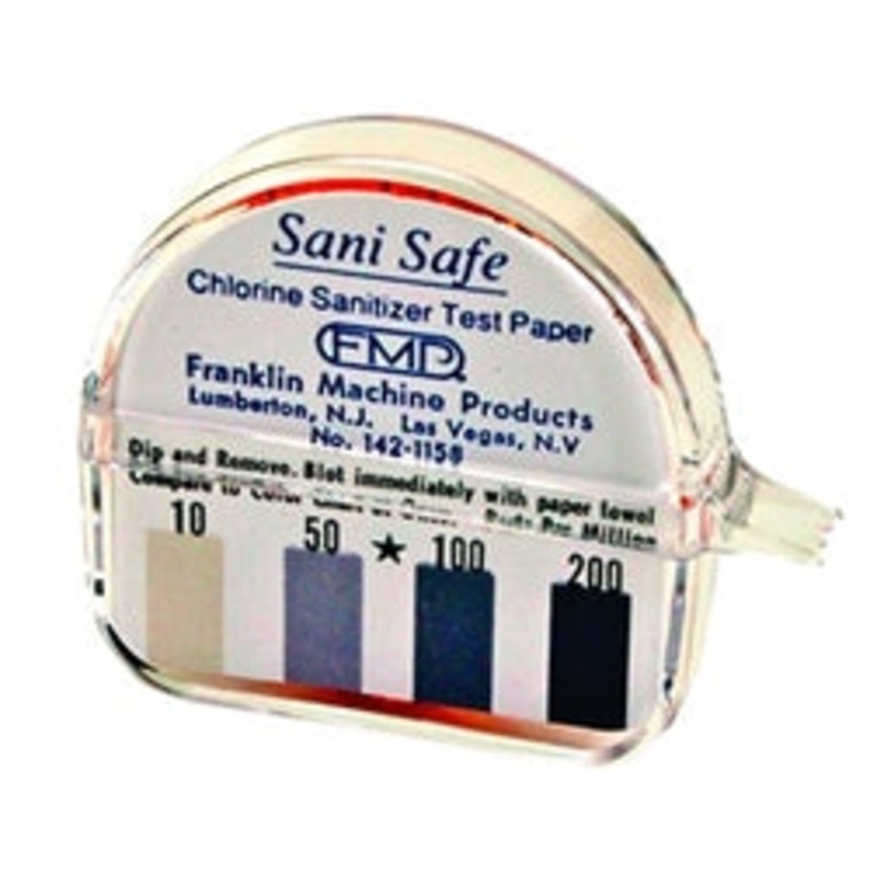 Franklin Machine Products – Chlorine Sanitizer Litmus Paper Test Kit – 142-1158
