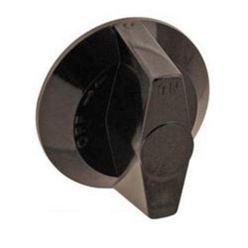 Franklin Machine Products – Knob, Gas Range No Collar – Black- 220-1213
