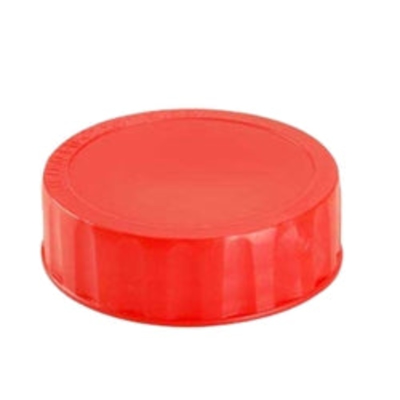 Franklin Machine Products Red ID Label Cap for 12oz FIFO – 280-1637
