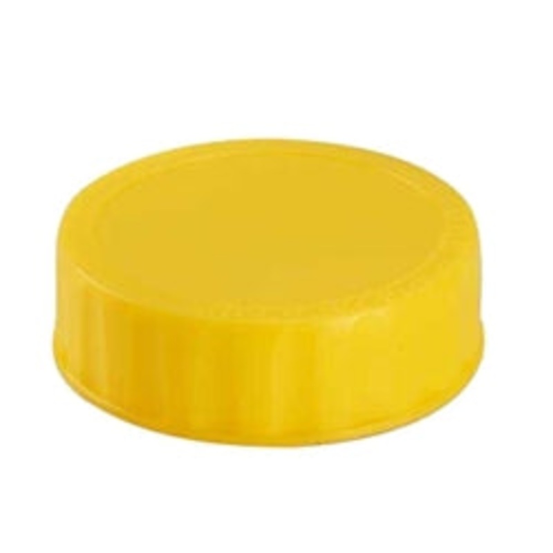 Franklin Machine Products Yellow ID Label Cap, 12oz FIFO – 280-1638