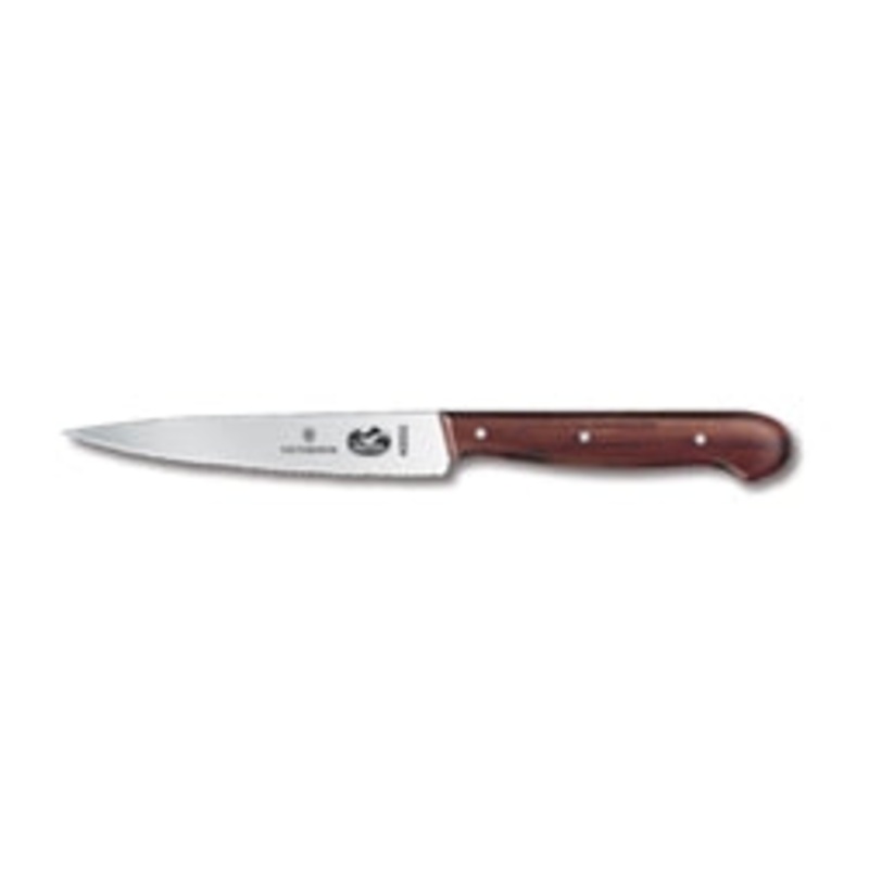 Victorinox Swiss Army Utility Knife, 4-3/4 Wood Handle – 5.2030.12