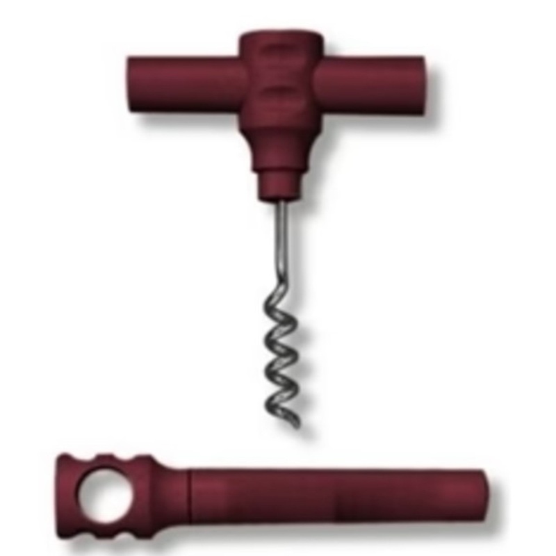 Franmara Pocket Corkscrew Plastic Handle, Burgundy – 3008BUR