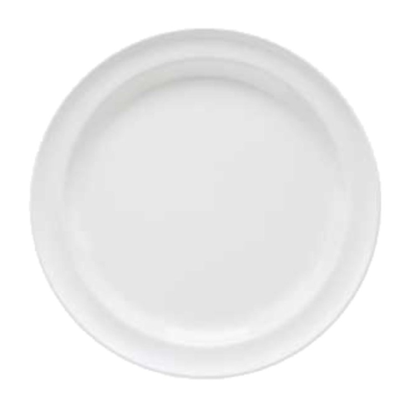 G.E.T. Enterprises Plate, 71/4 Melamine – White – DZ