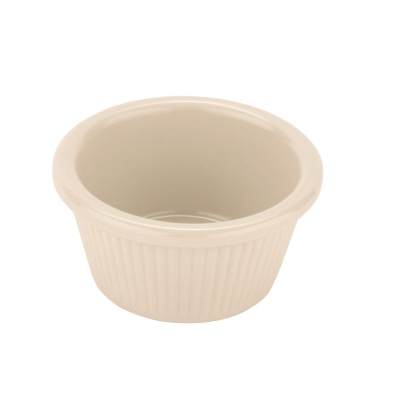 G.E.T. Enterprises Ramekin,2 oz Fluted – Ivory  – DZ