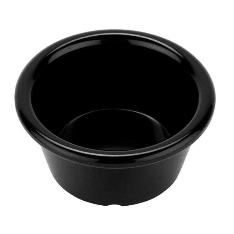 G.E.T. Enterprises Ramekin,2 oz Smooth – Black – DZ