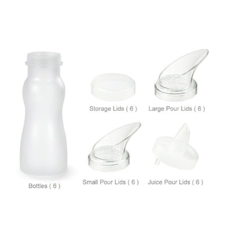 G.E.T. Enterprises Salad Dressing/Bar Mix Bottle, 16 oz – SDB-16-PC-6