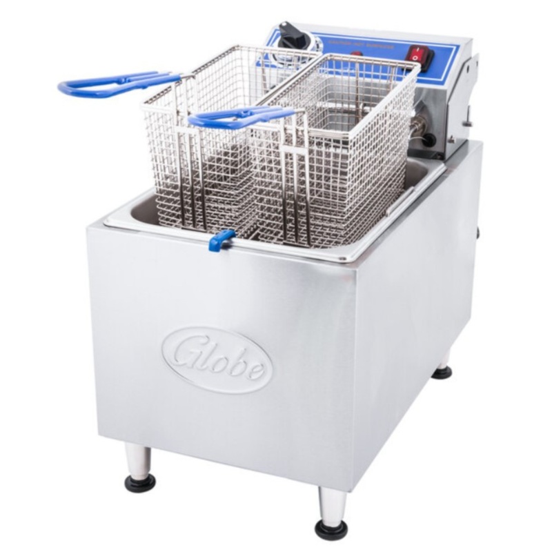 Globe Fryer, Deep Fryer, Countertop 16 lb – 208/240V – PF16E