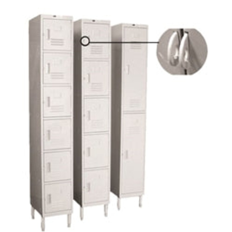 GSW Locker w/Legs 6-Tier 12x16x77 – ELS-6DR