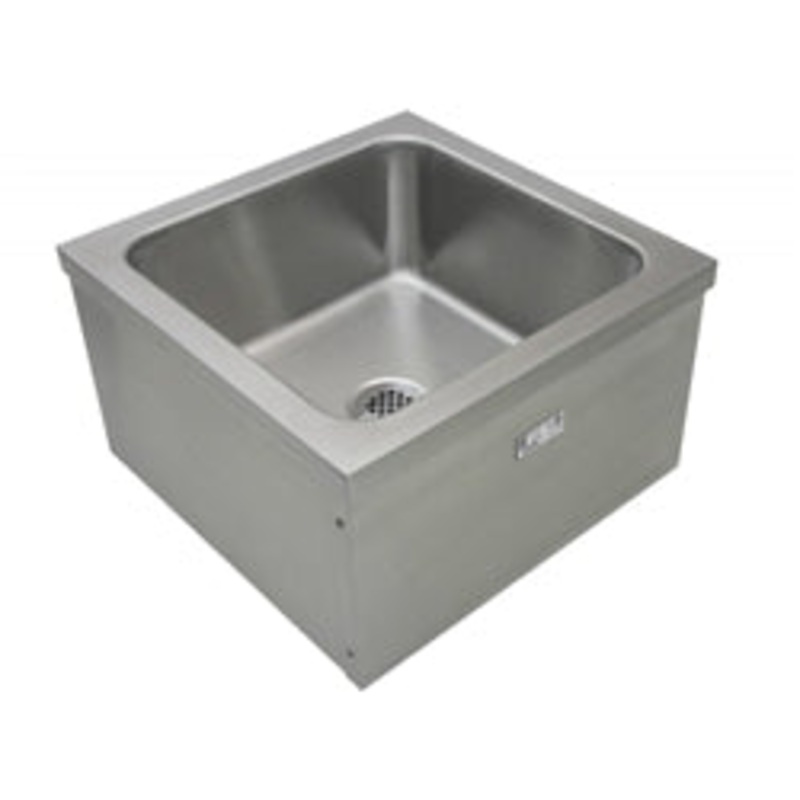 GSW Mop Sink, Floor Mounted 10 Deep – SE2424-FM