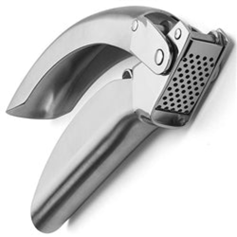 Kuhn Rikon Garlic Press, Epicurean Stainless Steel – 2315
