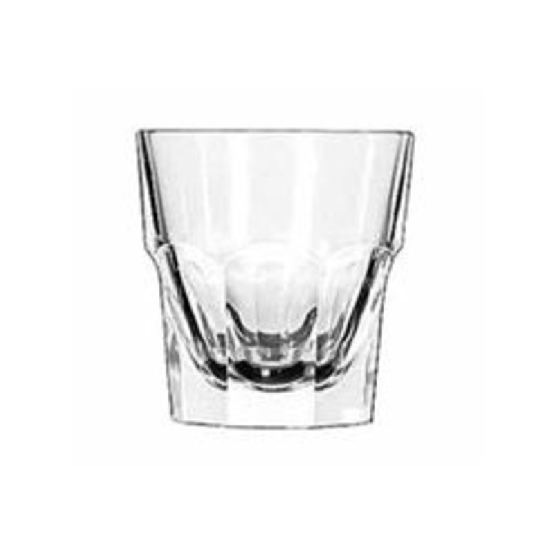 Libbey – 15245 Glass, Rocks Gibraltar Pattern 7oz – CS3D