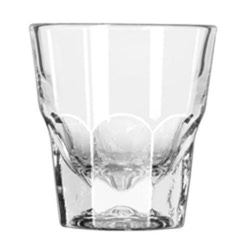 Libbey – 15248 Glass, Rocks Gibraltar Pattern 4 1/2oz – CS3D