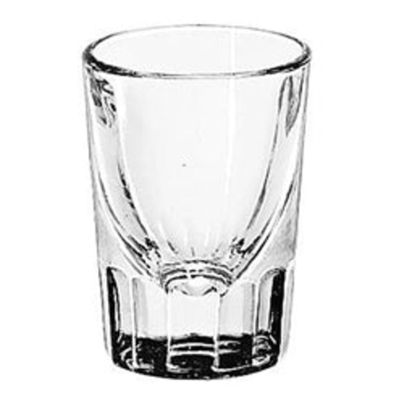 Shot Glass Fluted 2oz