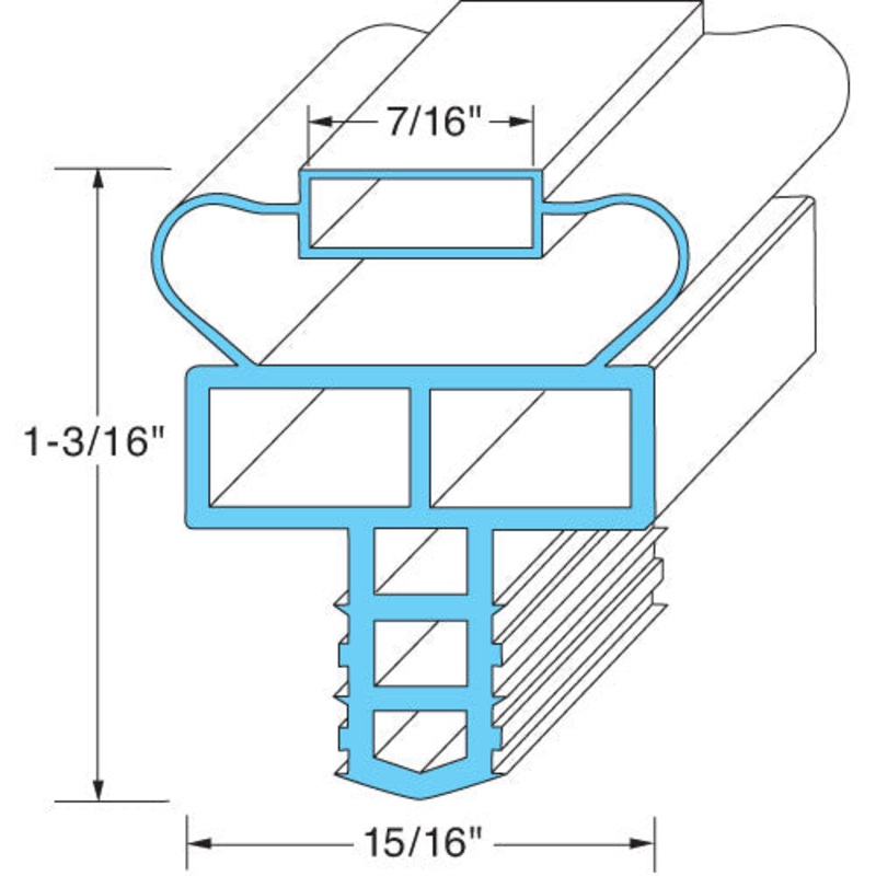 741108 – GASKET, DOOR