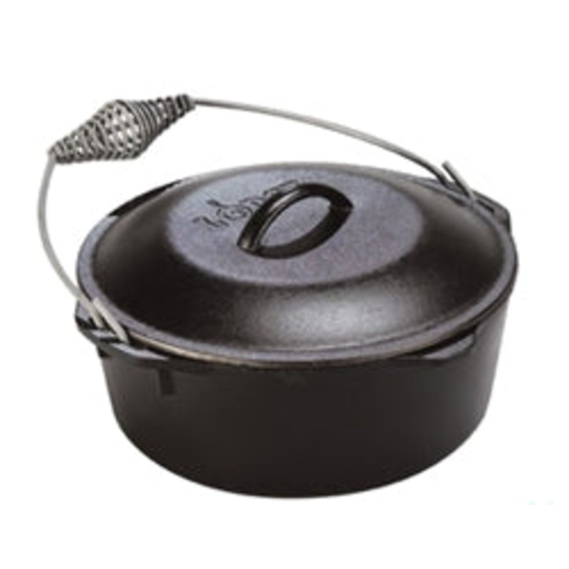 Lodge Dutch Oven w/Iron Cover 9qt – L12DO3
