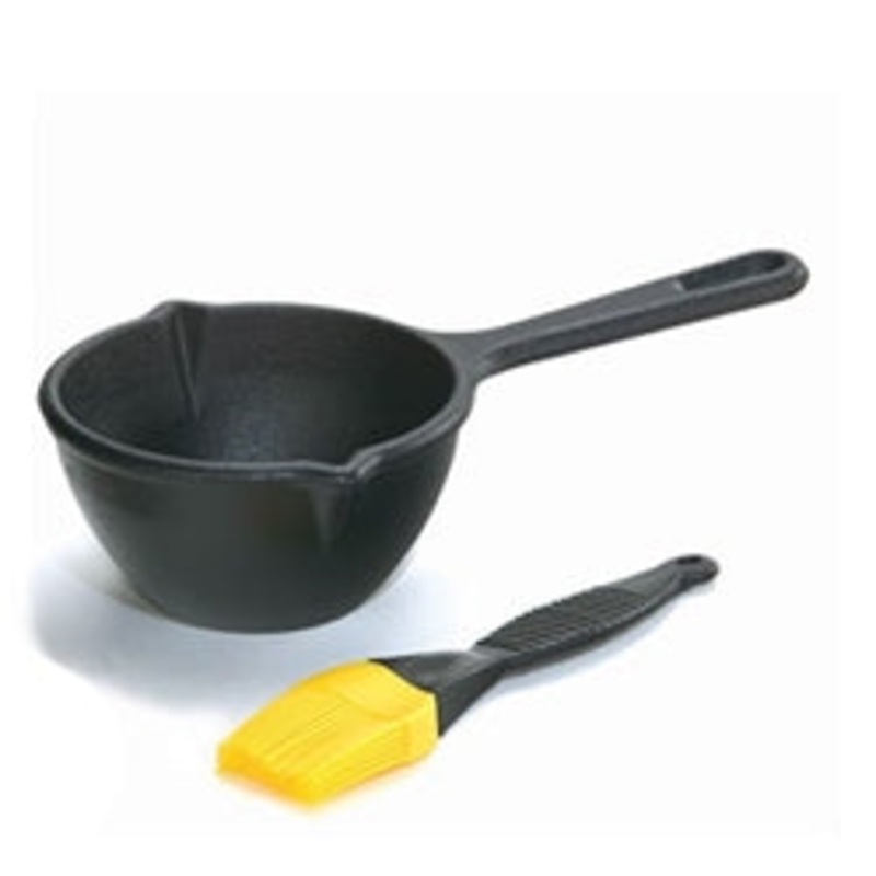 Lodge Melting Pot, Cast Iron 5-3/8dia – LMPB21