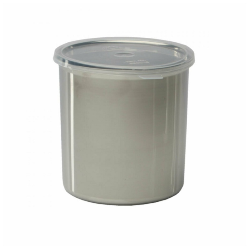 Salad Crock w/Lid S/S 1.2qt