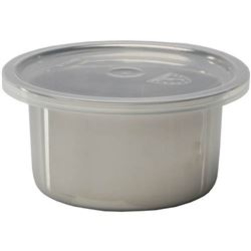 Salad Crock W/Lid S/S .6qt