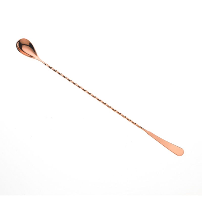 Barfly Jpn Bar Spoon 13+ Copper-plated twisted stem – MTOM37010CP