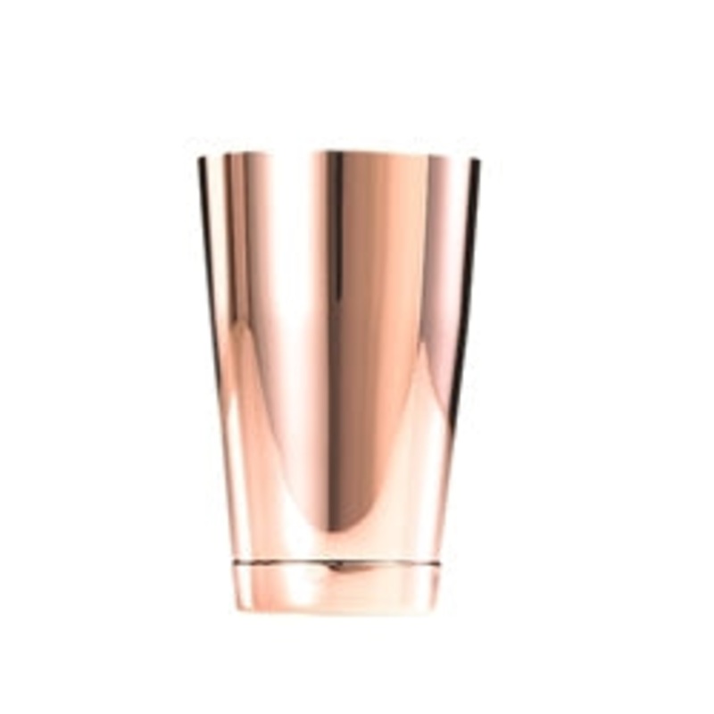 Barfly Shaker 18 oz Copper-plated ext. Cap Bottom – MTOM37007CP