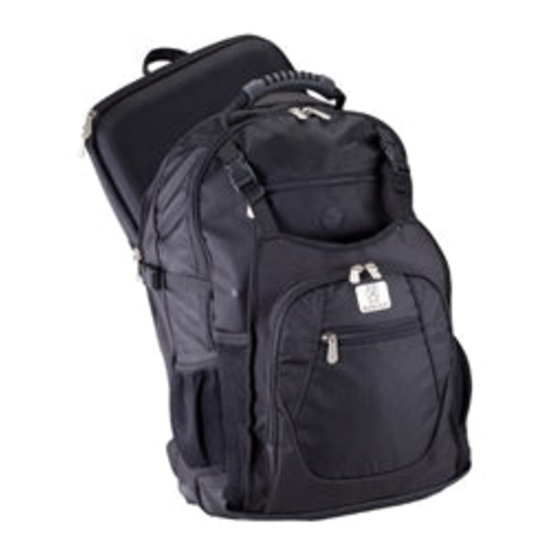 Mercer Backpack & Knife Case, (3) main compartments: (1) for 11 pocket knife case – M30600M