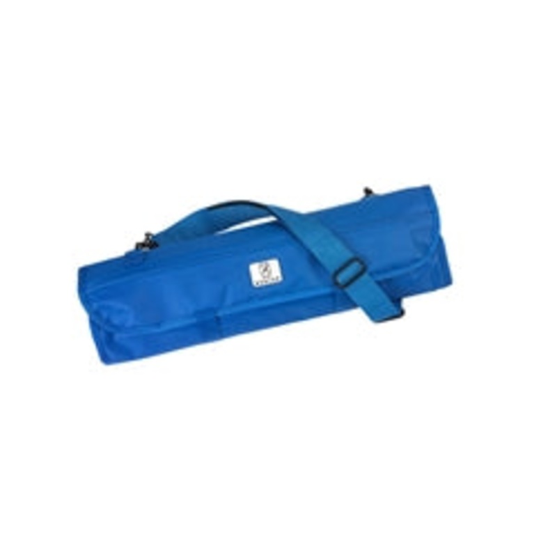Mercer Tool Knife Roll, 21 x 8 x 1 rolled, Blue, (7) elastic pockets – M30007BL