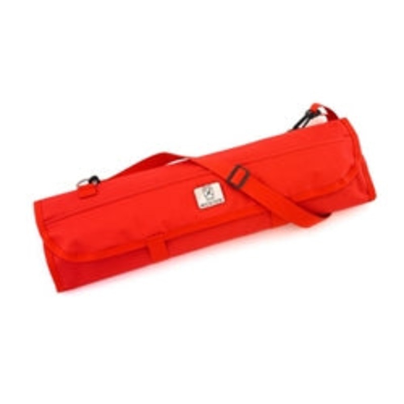 Mercer Tool Knife Roll, 21 x 8 x 1 Rolled, Red, 7 Elastic Pockets – M30007RD