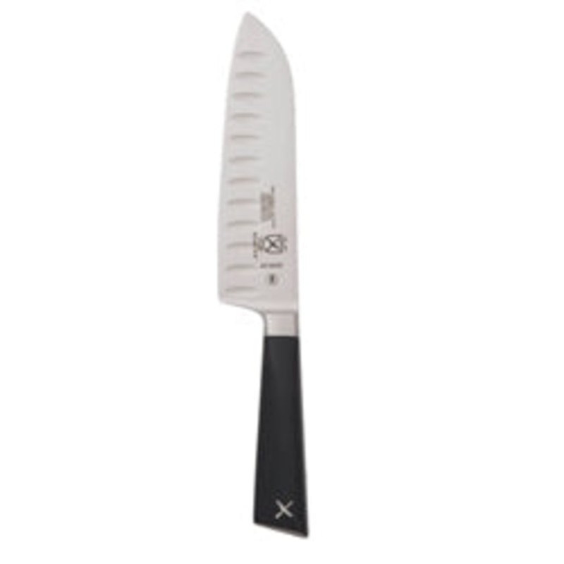 Mercer Tool ZuM Santoku Knife, 7, Granton Edge, Forged – M19050