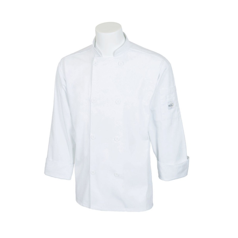 Unisex Jacket White 1X Ply/Ctn -MTOM60010WH1X
